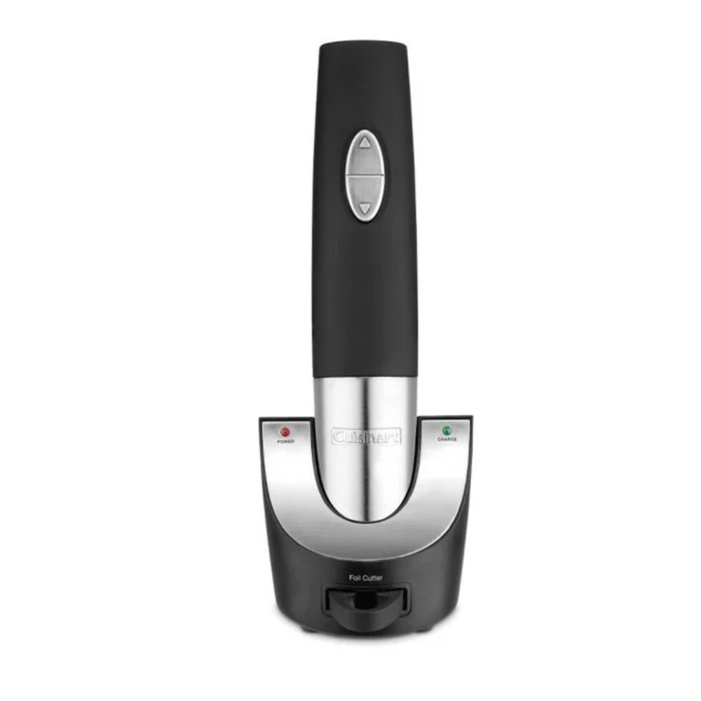 Cuisinart Cordless Wine Opener - Black Silver (CWO-48)